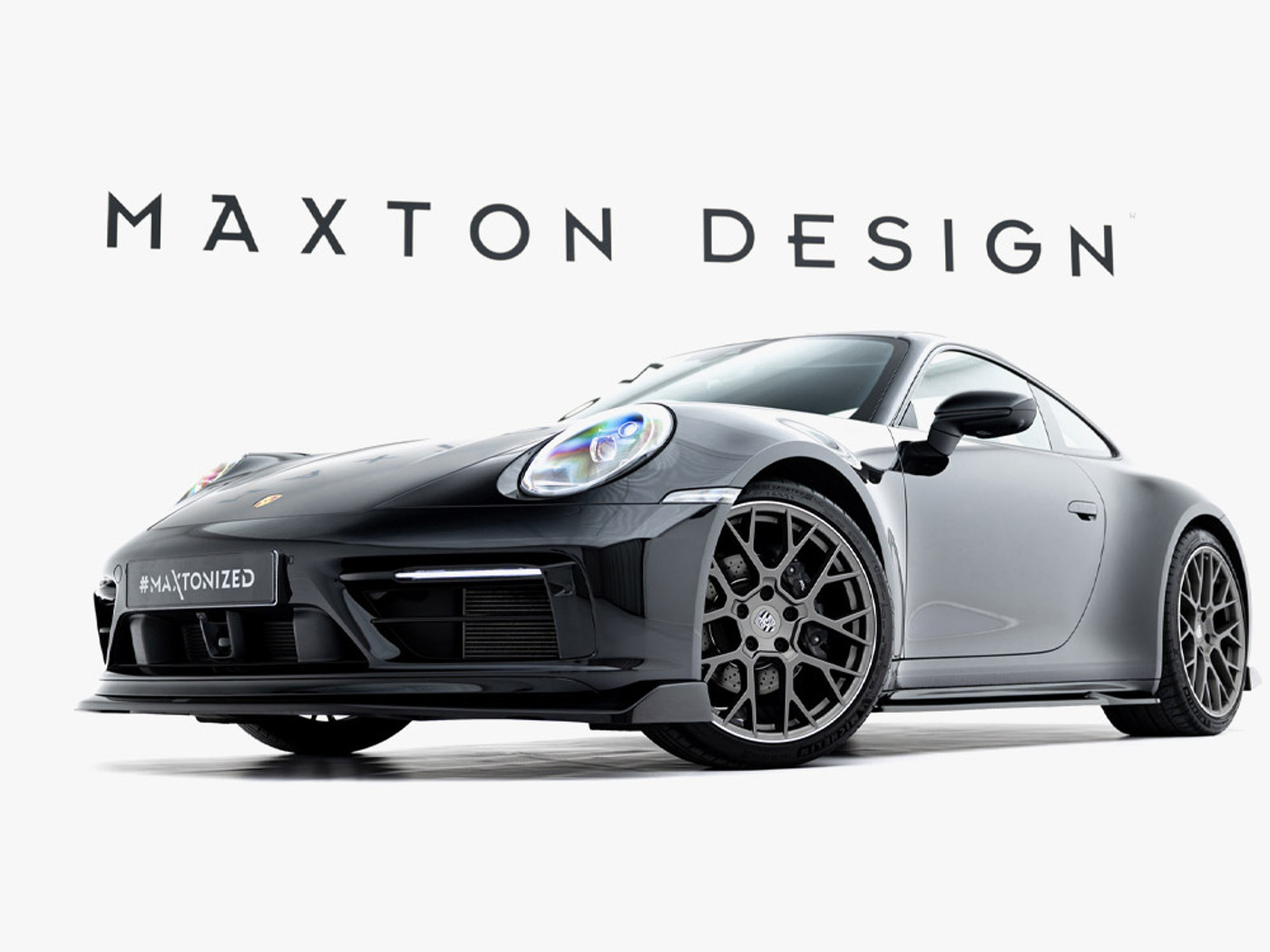 Maxton Side Skirts Diffusers V.1 Porsche 911 Carrera Sport Design 992