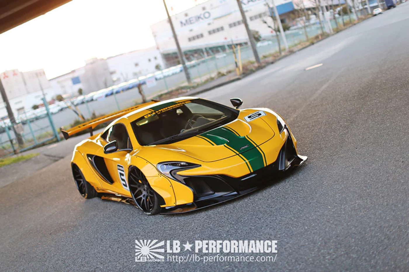Liberty Walk Works 650S Complete Body kit CFRP+Dry Carbon Wing (LB22-03)