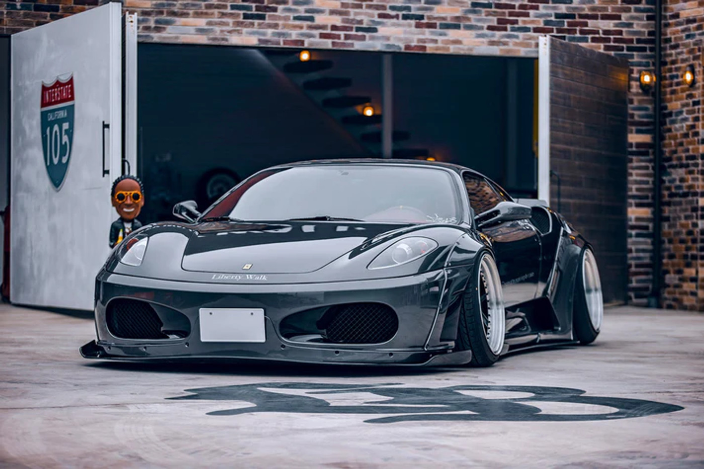 Liberty Walk Works F430 Ver.2 Complete Body Kit (FRP) (LB19-04)