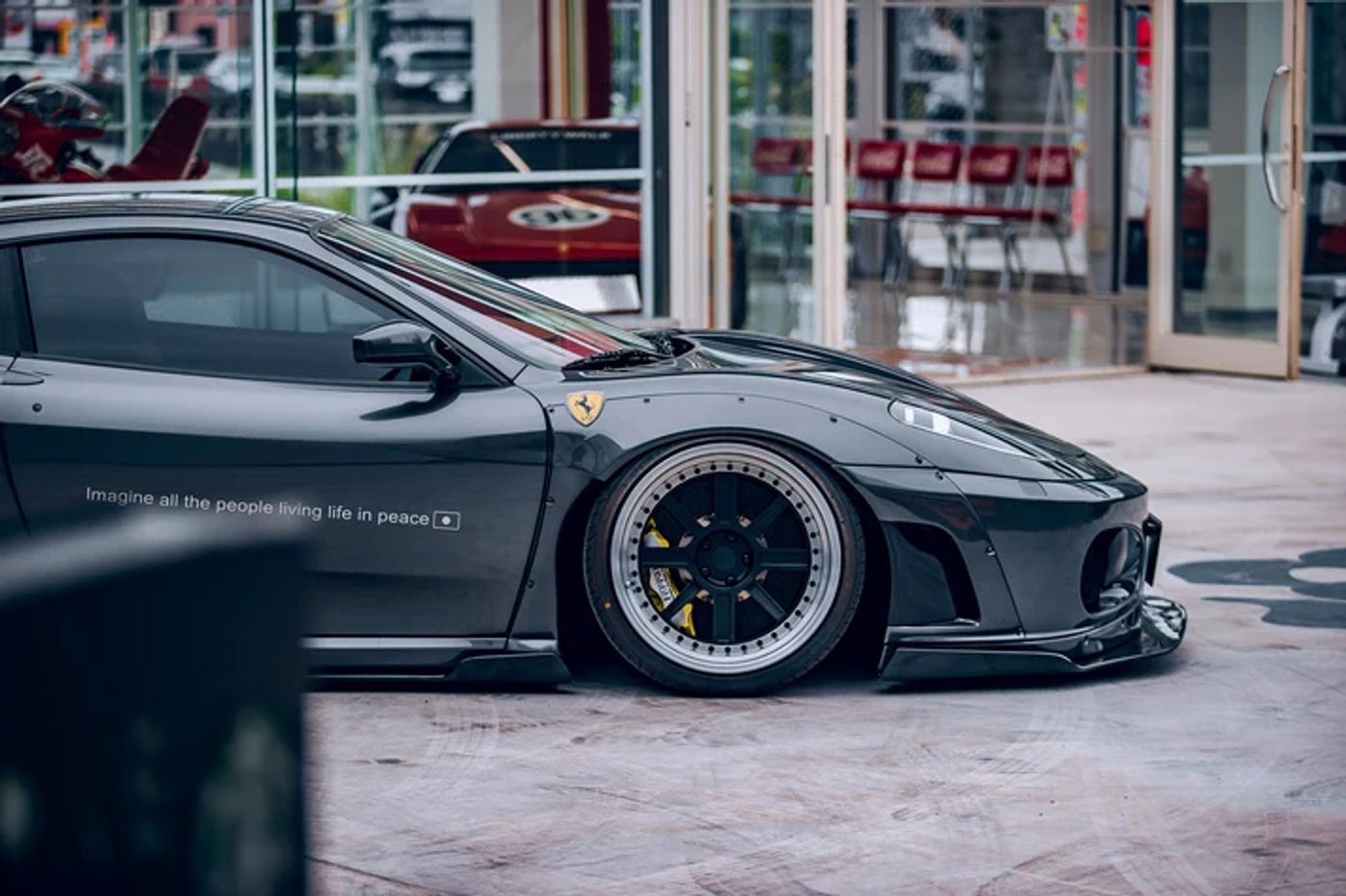 Liberty Walk Works F430 Ver.2 Complete Body Kit (FRP) (LB19-04)