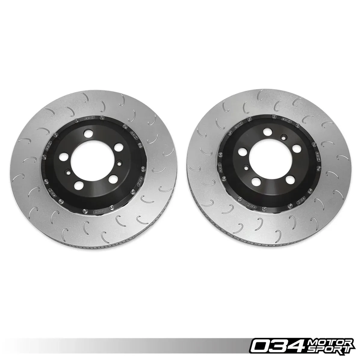 034Motorsport 2-Piece Floating Front Brake Rotor Upgrade - 991.1/991.2 Porsche 911 GT3