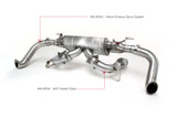 Quicksilver Exhaust System -  Audi R8 V10 GPF Delete Pipes (2020 on Euro Spec)