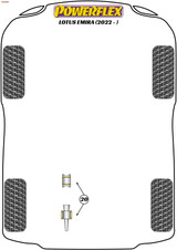 Powerflex PowerAlign Wheel Mounting Guide Pin - Emira (2022 on) - PF99-512-15