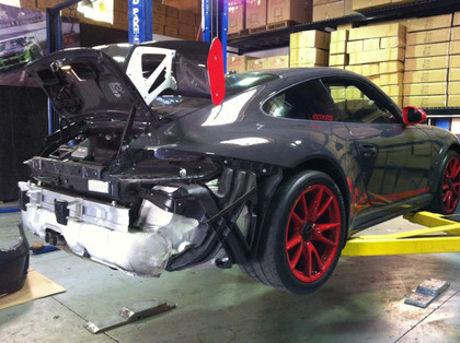 Quicksilver Exhaust System -  Porsche 911 GT3 (977) Sport Exhaust INC. Manifolds (2006 on)