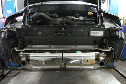 Quicksilver Exhaust System -  Porsche 911 GT2 (996) Sport Exhaust with Race Catalysts (2001-06) Quicksilver Exhaust System -  Porsche 911 GT2 (996) Sport Exhaust with Race Catalysts (2001-06)