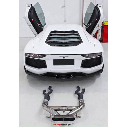 Quicksilver Exhaust System -  Lamborghini Aventador LP700-4, LP720-4 TITANIUM Sport Exhaust (2011 on) Quicksilver Exhaust System -  Lamborghini Aventador LP700-4, LP720-4 TITANIUM Sport Exhaust (2011 on)