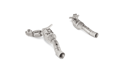 Ferrari 488 GTB / 488 Spider - Akrapovic - Link Pipe Set w/ Cat (SS)