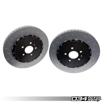 034Motorsport 2-piece Floating Front Brake Rotor Upgrade Kit - Audi R8 Gen 1 & Gen 1.5