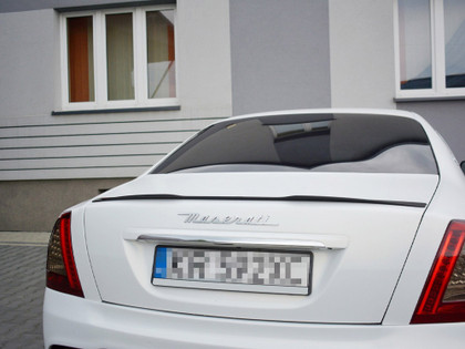Maxton Spoiler Extension Maserati Quattroporte MK5 Facelift (2009-2012) - Carbon Look Maxton Spoiler Extension Maserati Quattroporte MK5 Facelift (2009-2012) - Carbon Look