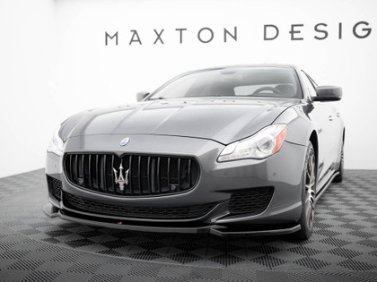 Maxton Front Splitter Maserati Quattroporte Mk6 Maxton Front Splitter Maserati Quattroporte Mk6