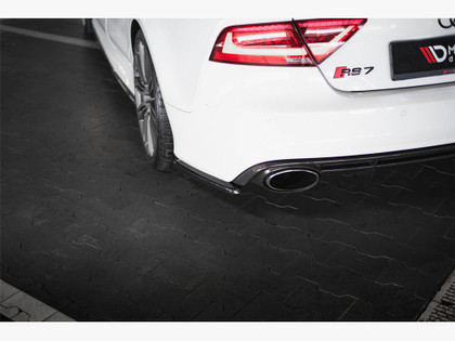 Maxton Rear Side Splitters V.2 Audi RS7 C7 Maxton Rear Side Splitters V.2 Audi RS7 C7