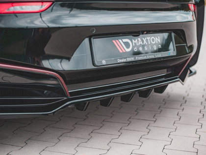 Maxton Central Rear Splitter (Vertical Bars) BMW i8 Maxton Central Rear Splitter (Vertical Bars) BMW i8