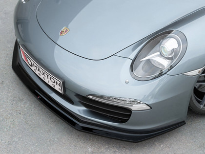 Maxton Front Splitter V.2 Porsche 911 Carrera 991 - Textured