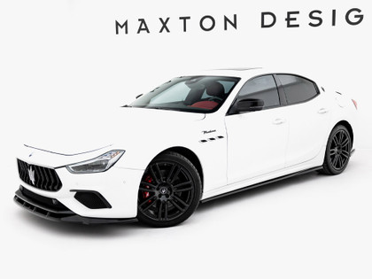 Maxton Side Skirts Diffusers Maserati Ghibli Modena Mk3 Facelift Maxton Side Skirts Diffusers Maserati Ghibli Modena Mk3 Facelift