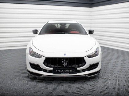 Maxton Front Splitter V.1 Maserati Ghibli Mk3 Facelift Maxton Front Splitter V.1 Maserati Ghibli Mk3 Facelift