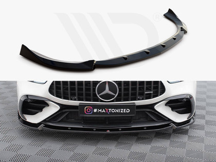 Maxton Front Splitter V.2 Mercedes-AMG GT 43 4 Door Coupe V8 Styling Package