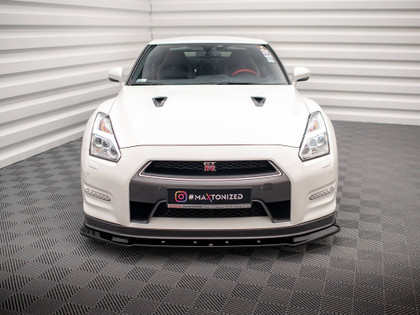 Maxton Front Splitter Nissan GTR R35 1st Facelift Maxton Front Splitter Nissan GTR R35 1st Facelift