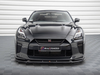 Maxton Front Splitter V.2 Nissan GTR R35 2nd Facelift Maxton Front Splitter V.2 Nissan GTR R35 2nd Facelift