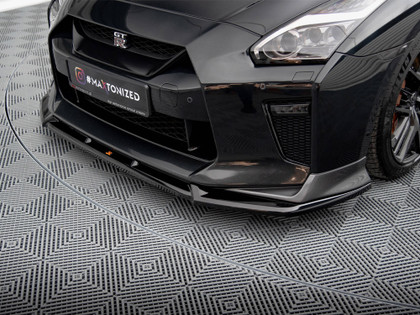 Maxton Front Splitter V.2 Nissan GTR R35 2nd Facelift Maxton Front Splitter V.2 Nissan GTR R35 2nd Facelift