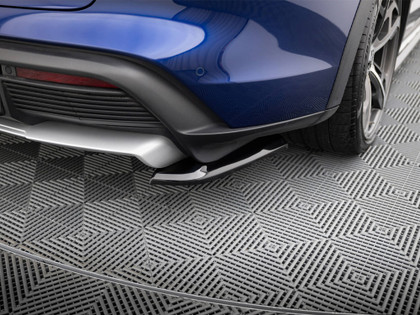Maxton Rear Side Splitters Porsche Taycan Cross Turismo 4S