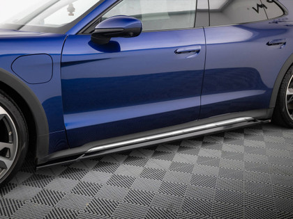 Maxton Side Skirts Diffusers Porsche Taycan Cross Turismo 4S