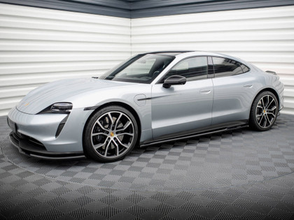 Maxton Side Skirts Diffusers Porsche Taycan Sport Design / Taycan 4 Sport Design / Taycan 4S Sport Design / Taycan GTS Sport Design Mk1