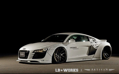 Liberty Walk Works R8 V10 Complete body kit (CFRP) (LB16-04)