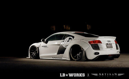 Liberty Walk Works R8 V10 Complete body kit (CFRP) (LB16-04)