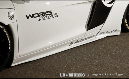 Liberty Walk Works R8 V10 Complete body kit (CFRP) (LB16-04)