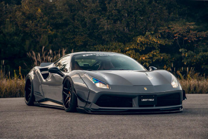 Liberty Walk Works Ferrari 488 Complete Body Kit (FRP) (LB24-02)