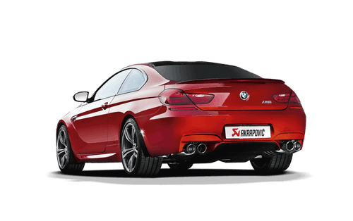 Akrapovič Evolution Line (Titanium) + Carbon Tailpipe Set - BMW M6 (F12, F13) - 2012-2017
