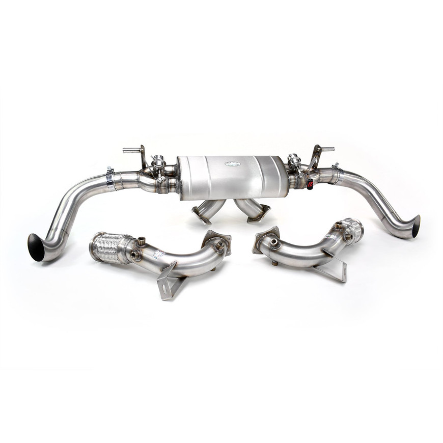 Quicksilver Exhaust System -  Audi R8 V10 (with GPFs) Sport Exhaust with Sound ArchitectTM OR GPF delete pipes (2020 on EURO Spec) Quicksilver Exhaust System -  Audi R8 V10 (with GPFs) Sport Exhaust with Sound ArchitectTM OR GPF delete pipes (2020 on EURO Spec)