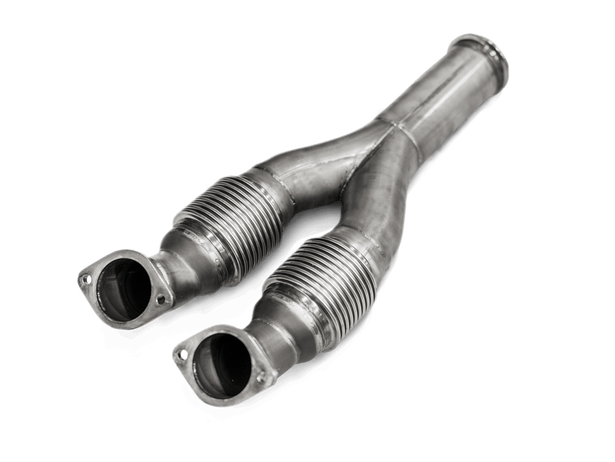 Nissan GT-R (R35) - Akrapovic - Link Pipe (SS) for Aftermarket Turbochargers