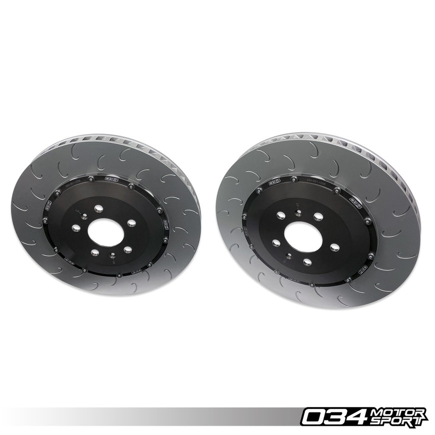 034Motorsport 2-piece Floating Rear Brake Rotor Upgrade Kit - Audi R8 Gen 1 & Gen 1.5