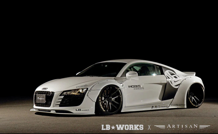Liberty Walk Works R8 V10 Complete body kit (CFRP) (LB16-04)
