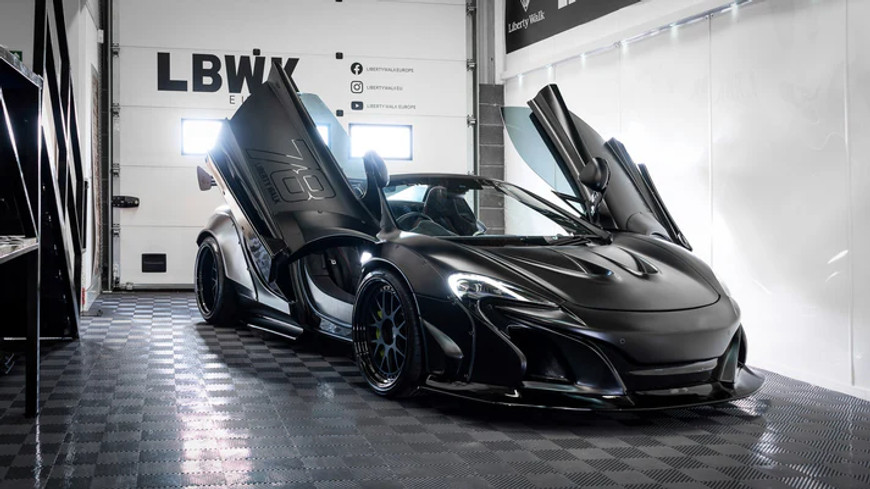 Liberty Walk Works 650S Complete Body kit CFRP+Dry Carbon Wing (LB22-03)