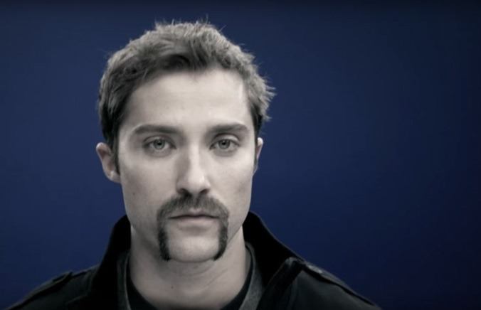 You're finished image. You have just mastered the horseshoe mustache style.