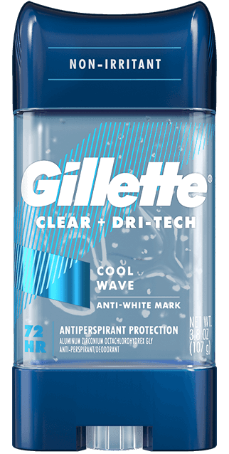 Gillette Antitranspirante Gel invisible especializado para esportistas,  protege você do minuto zero 