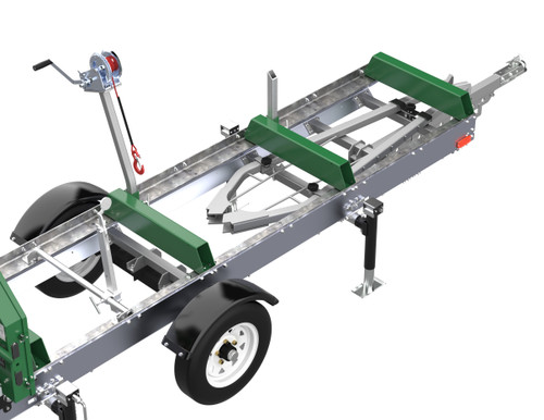 Woodlander® Log Loading Ramp & Winch Kit