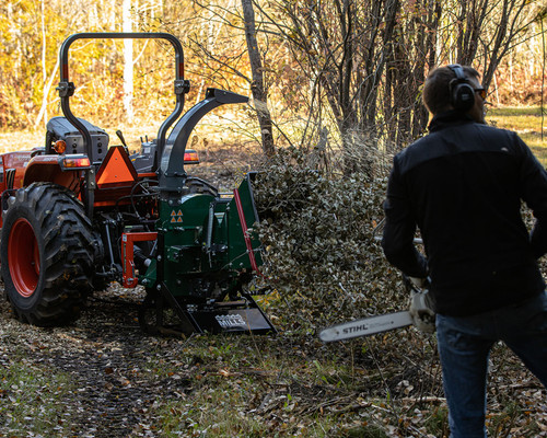 Trituratore di Legno WC88 8" PTO