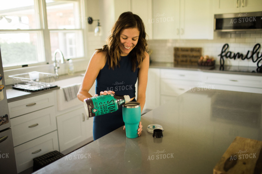 Woman Pouring Coffee 5935