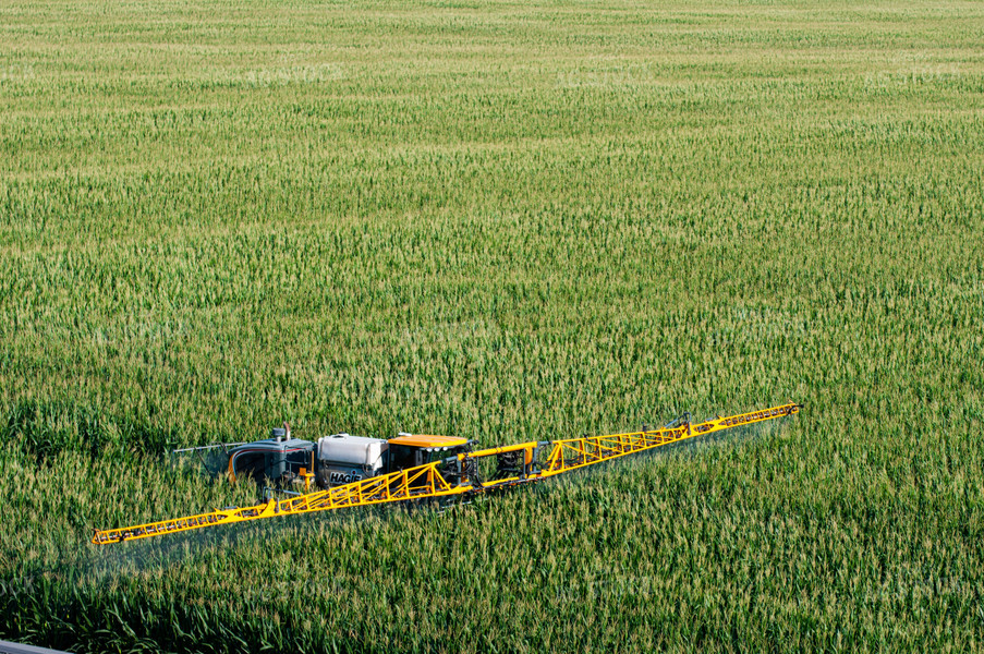 Sprayer Spraying Summer Corn 103012