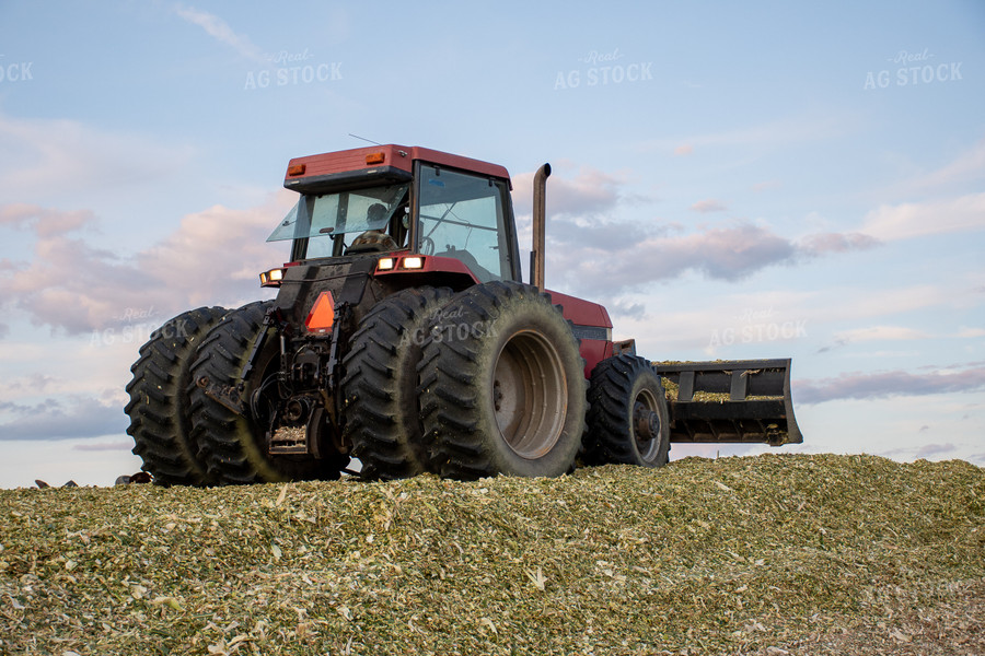 Tractor Getting Animal Feed 50237