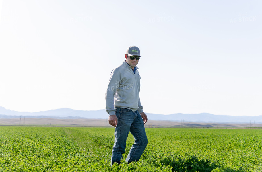 Farmer in Field 107013