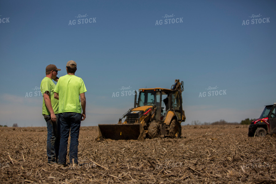 Installing Field Drainage Tile 7235