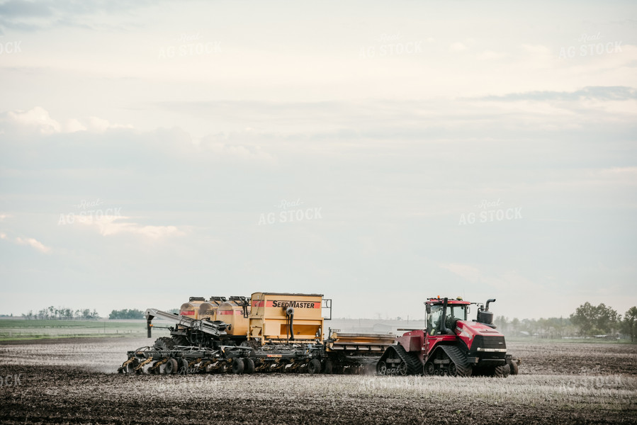 Air Seeder Planting Field 64272