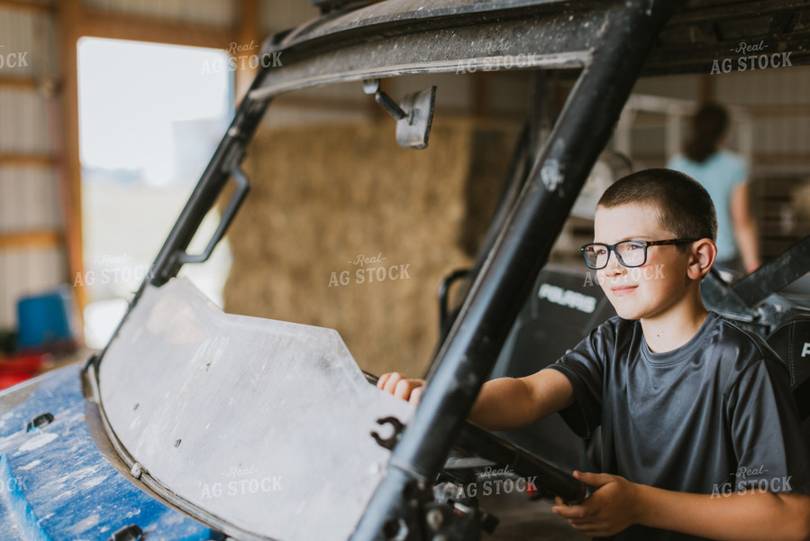 Farm Kid Driving Ranger 7872