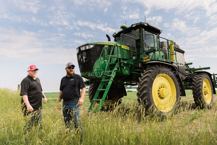 Applicator by Sprayer in Field 8014