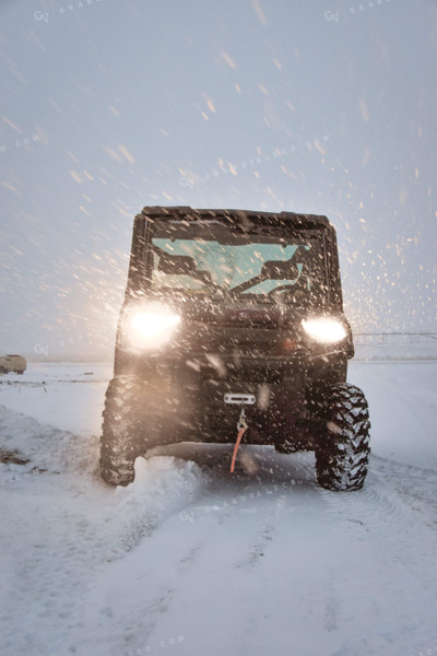 Ranch UTV in Snow 56262