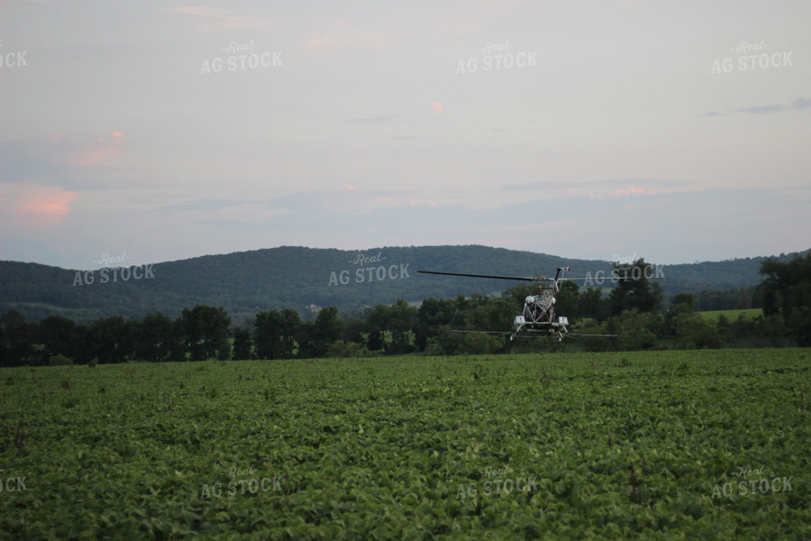 Helicopter Crop Duster 73065